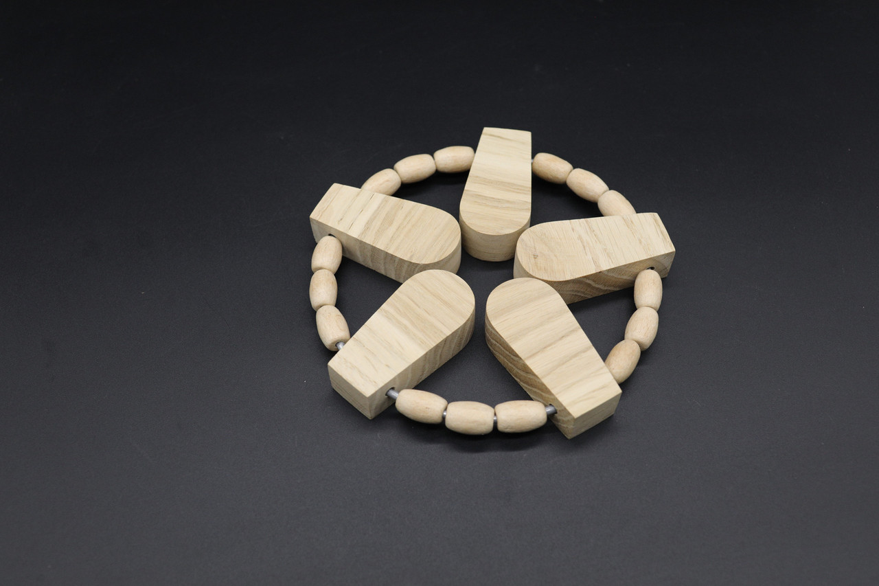 Підставка під гаряче із дерева. 21см, фото 1