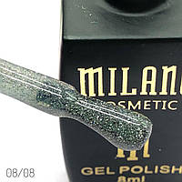 Гель-лак Milano 08/08 світловідбивний, 8 мл
