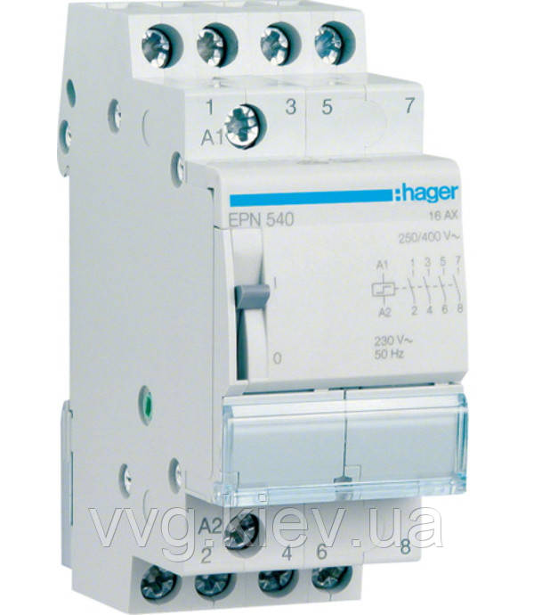 Імпульсне реле 230 В/16 А, 4НВ, Hager (EPN540)