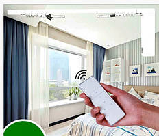 Електрокарнізи для штор 4м Smart комплект з Wi-Fi і 433Mhz