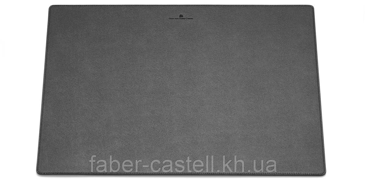 Накладка на стіл Graf von Faber-Castell з колекції Epsom, зерниста шкіра, колір чорний, 118920
