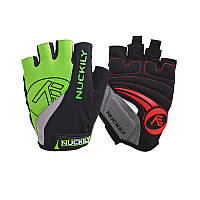 Спортивные велоперчатки Nuckily PC01 S Green без пальцев велосипедные перчатки