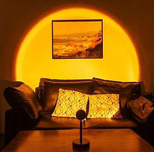 Лампу - світильник для будинку Q07 sunset lamp / Sun