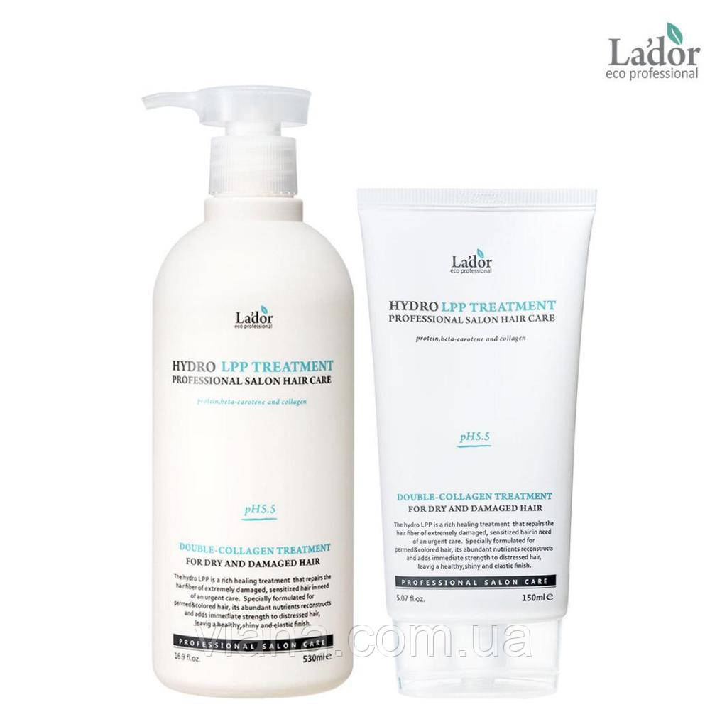Відновлювальна маска для волосся LADOR Hydro LPP Treatment 530 ml