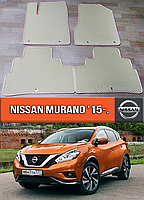 ЕВА коврики Ниссан Мурано 2015-н.в. EVA резиновые ковры на Nissan Murano Z52