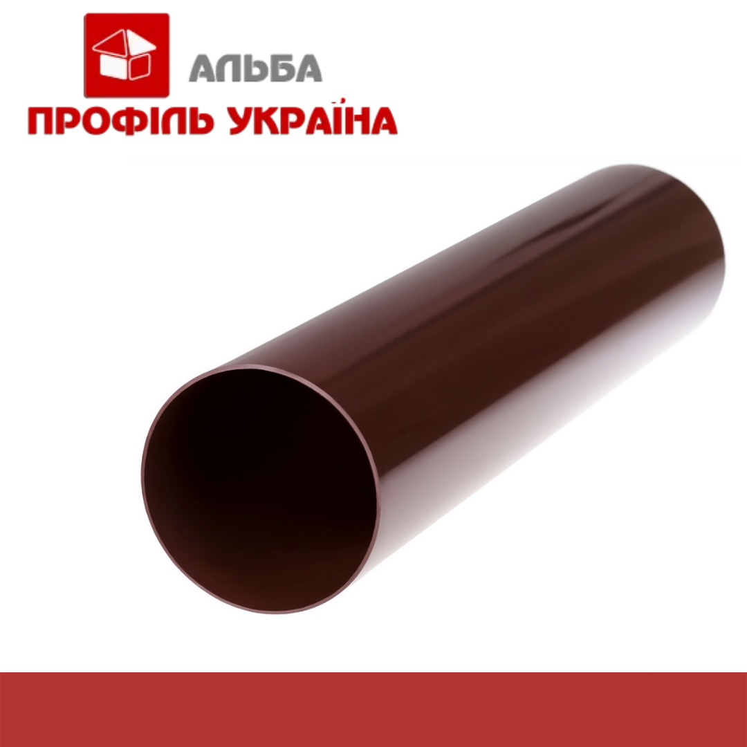 ТРУБА ВОДОСТІЧНА PROFIL 75 (3м)