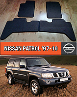 ЕВА коврики Ниссан Патрол 1997-2010. EVA резиновые ковры на Nissan Patrol Y61