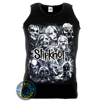 Майка SLIPKNOT Gray Masks, фото 2