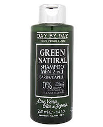 Шампунь чоловічий для бороди та волосся 2 в 1 Alan Jey Shampoo Men 2 in 1 250 мл