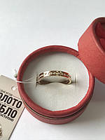 Золоте жіноче кільце. Розмір 20,5 Нове