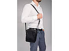 Сумка через плече чоловіча шкіряна Tiding Bag, фото 3