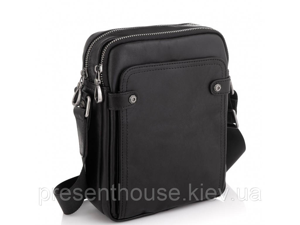 Сумка через плече чоловіча шкіряна Tiding Bag