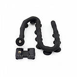 Тримач для телефону у вигляді гусениці Cute Worm Lazy Phone Чорний, фото 4