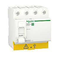 ПЗВ RESI9 Schneider Electric 40 A, 30 мА, 4P, тип АС (R9R51440)