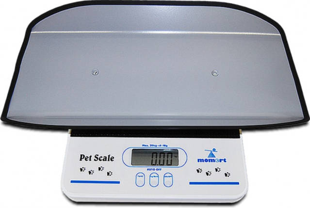 Ваги електронні для маленьких домашніх тварин до 20 кг Momert 6551, фото 1