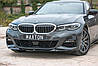 Спліттер BMW G20 M Sport елерон тюнінг обвіс (V1), фото 3