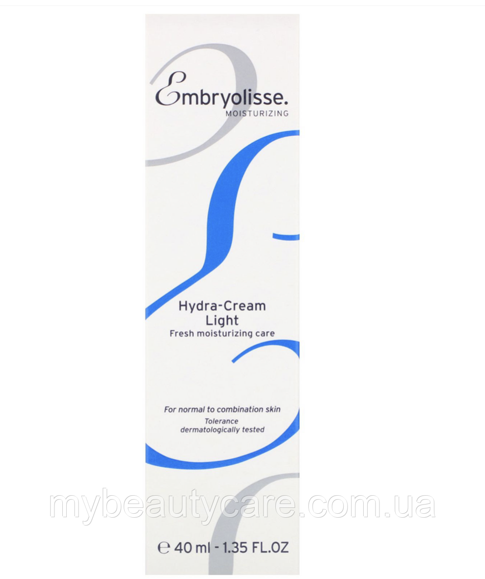 Легкий Зволожувальний Крем для обличчя Embryolisse Hydra Light Cream 40 мл