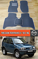 ЕВА коврики Ниссан Террано 2 1993-2006. EVA резиновые ковры на Nissan Terrano R20