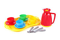 Игрушка посуда Маринка 9 ТехноК 1295 поднос чайник сервиз детская игрушка пластиковая для детей