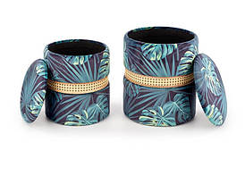 Пуф комплект CONGO різнобарвний з нішею (Halmar)