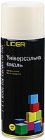 Аерозольна емаль Lider (слонова кістка RAL 1015) універсальна (400 мл)