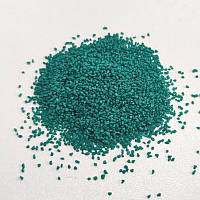 Пісок смарагдовий для картин в техніці ArtResin, декору будь-якого виду. Уп. 100 г