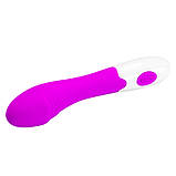 Вібратор для стимуляції точки G з 30 режимами вібрації Pretty Love Elemental Vibrator Purple, фото 7