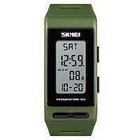 Часы Skmei 3D Pedometer 1363 Зеленые