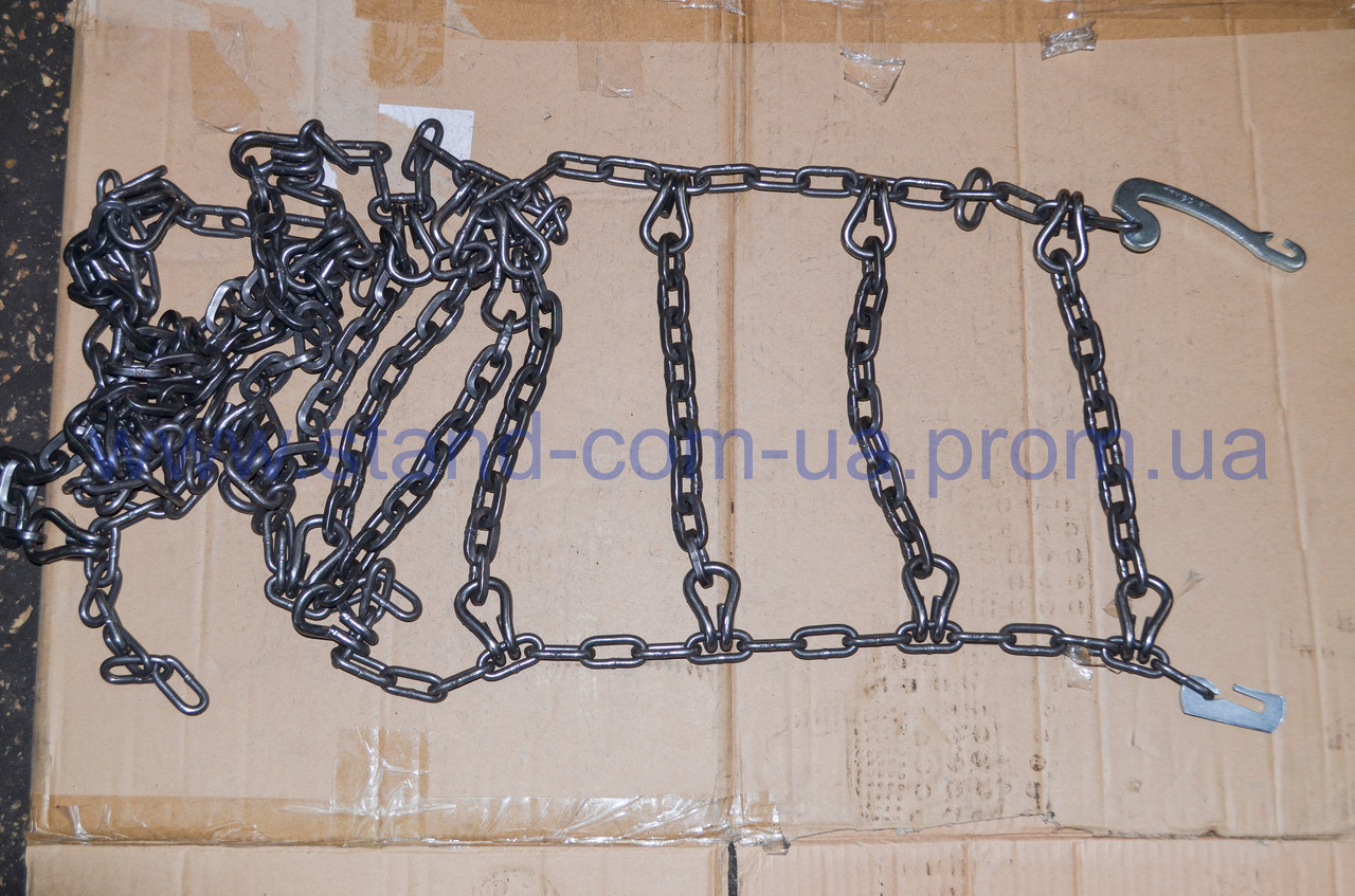 Цепи протвоскольжения 7.00-12 ; 6x6мм TRYGG EXTRA FRAM B, пара 413320B