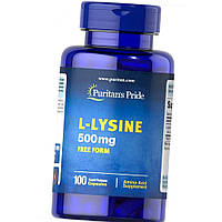 L-лизин Puritan's Pride L-Lysine 500 mg 100 капс