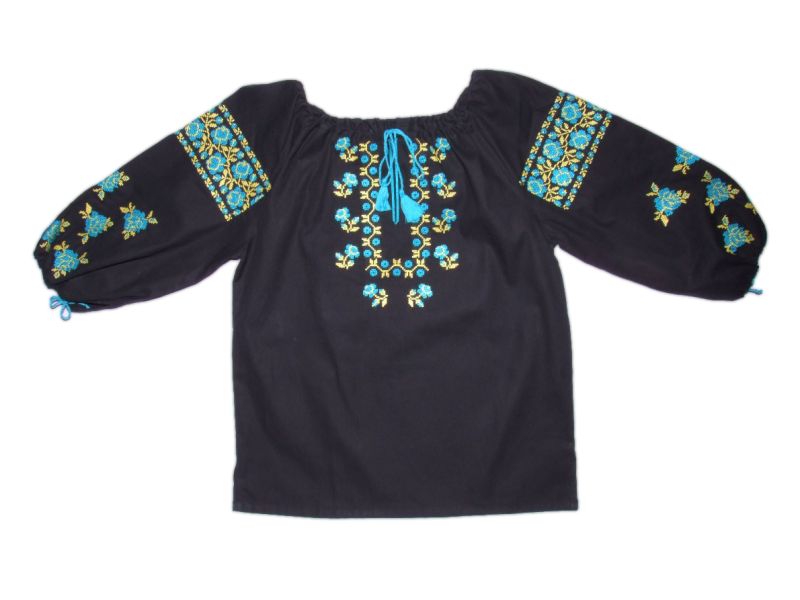 Ошатна жіноча вишиванка , штапель