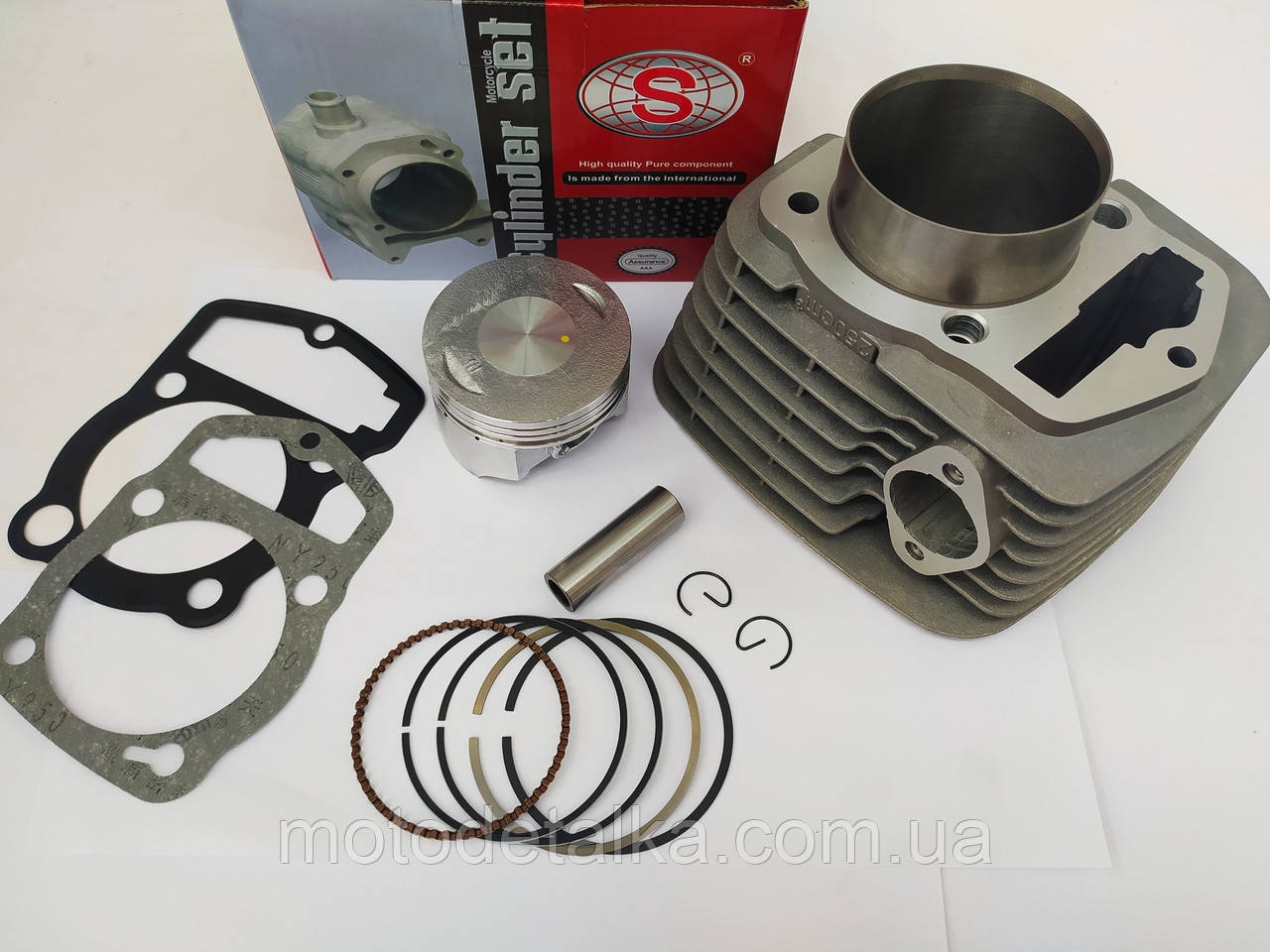 Поршнева CB250 65.5 mm p‑15 тефлон "KIYOSHI" ТАЙВАНЬ