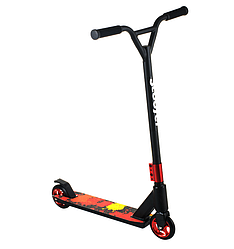 Scooter трюковий двоколісний самокат з Y-образним кермом і різьбовий компресією (червоний)