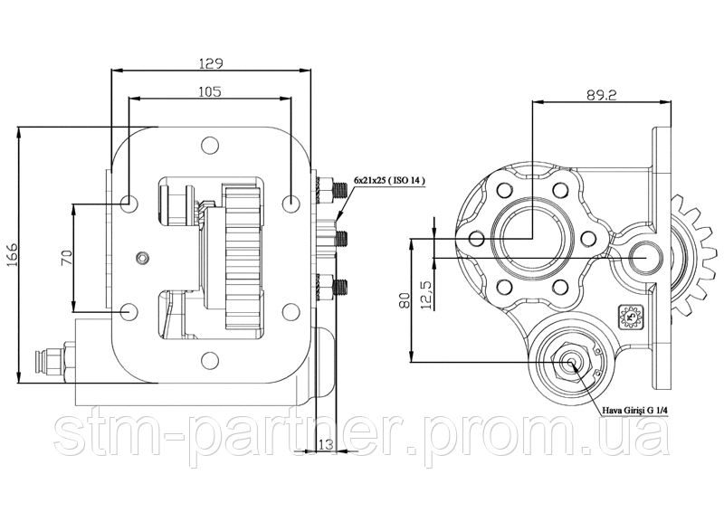 Коробка отбора мощности (КОМ) EATON 4106, FS 5206, 6406 для BMC - CHRYSLER - FORD - IVECO - RENAULT - фото 4 - id-p214788240