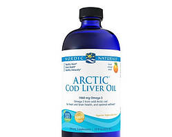 Nordic Naturals Arctic Cod Liver Oil 1060 mg Omega-3 473 ml great lemon