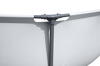 Каркасний круглий басейн Bestway 305х76см steel pro max 56408 з фільтром великий для всієї родини, фото 5