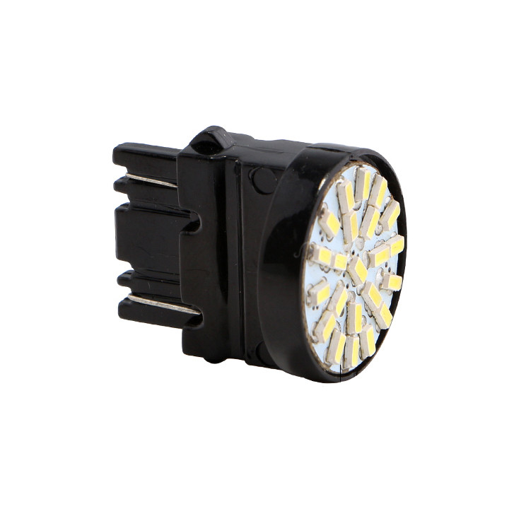 Світлодіод T20 W3x16q 22SMD (3014) 12V WHITE 2 контакту