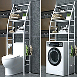 Підлогова стійка органайзер на пральну машину Washing Machine Rack, фото 4