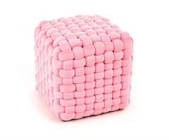 Пуф RUBIK світло рожевий (Halmar)
