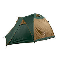 💜Двошарова Палатка "Wolf Leader" на 3-4 людини з двома тамбурами Бежевий