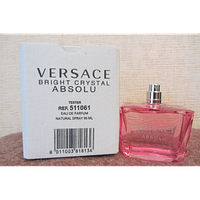 Тестер парфюмированная вода женская Versace Bright Crystal Absolu (Версаче Брайт Кристал Абсолют) 90 мл