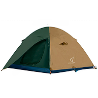 💜Двошаровий дводверний легкий намет "Wolf Leader" P310 Бежевий