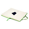 Блокнот A5 96арк. кліт. тв. обкл. "Partner" салатовий №8201-04/Axent/(18)(36), фото 6