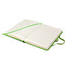 Блокнот A5 96арк. кліт. тв. обкл. "Partner" салатовий №8201-04/Axent/(18)(36), фото 8