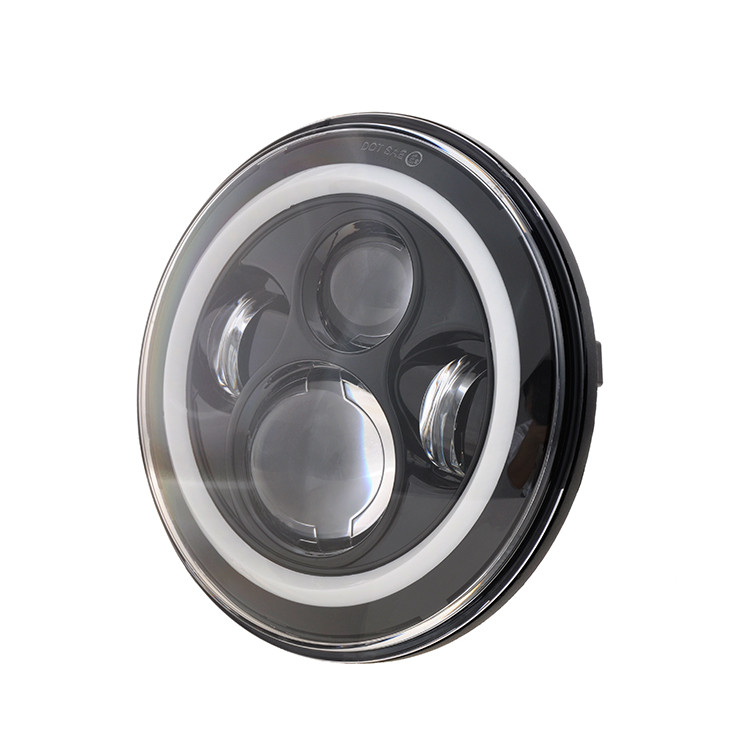 Фара головного світла LED40W (ближній + дальній + ходові вогні 7 дюймів (ГАЗ, КамАЗ, УАЗ, ЗІЛ, МАЗ, ВАЗ), фото 1