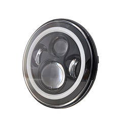 Фара головного світла LED40W (ближній + дальній + ходові вогні 7 дюймів (ГАЗ, КамАЗ, УАЗ, ЗІЛ, МАЗ, ВАЗ)
