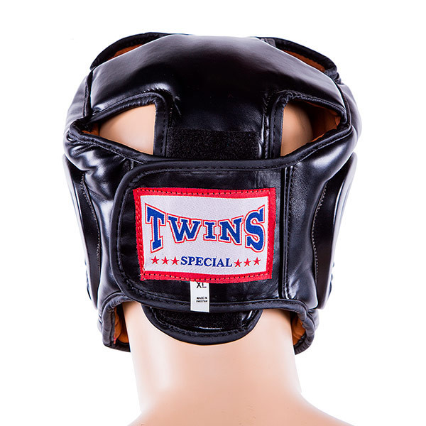 Шлем боксерский закрытый черный Flex Twins TW475-BLXL - фото 3 - id-p1434300331