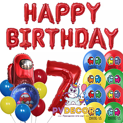 Набір куль для фотозоны Among us №1