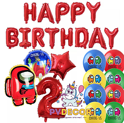 Набір куль для фотозоны Among us №2