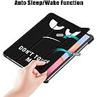 Чохол-книжка Colored Cover для Samsung Galaxy Tab S7 Plus 12.4 T970 / T975 (Wake / Sleep) Don't Touch, фото 6